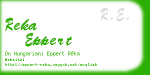 reka eppert business card