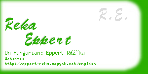reka eppert business card